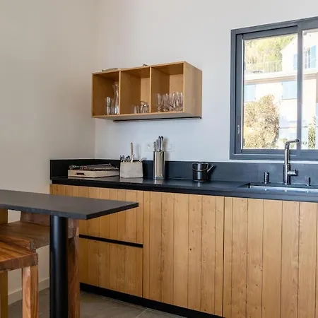 Belle Vue Mer- Erbalunga A 2 Pas De La 빌라 *