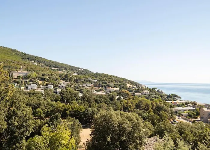 Belle Vue Mer- Erbalunga A 2 Pas De La 빌라 브란도